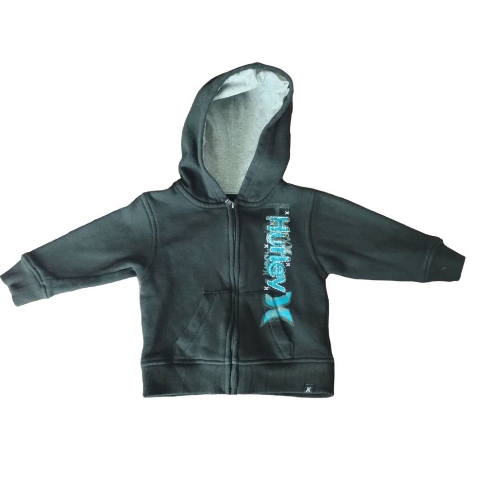 Kids Black Hurley Jacket